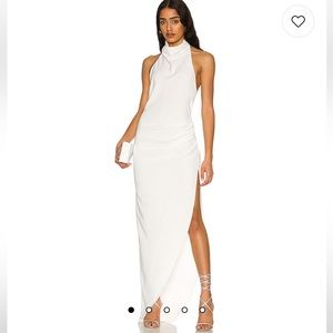 Amanda Uprichard X REVOLVE Samba Gown in White